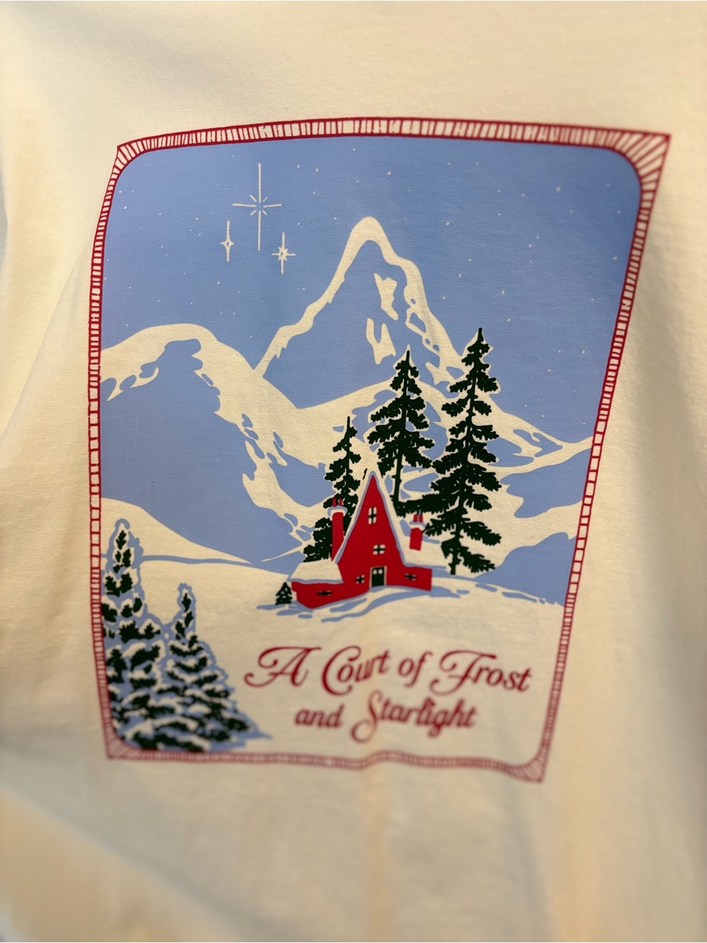 ACOTAR- A Court Of Frost and Starlight Graphic Short Sleeve Tee - Picture 2 of 3